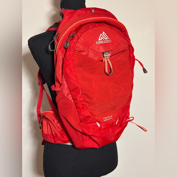 Gregory Handbags - Gregory Maya 16 Backpack Red Women’s Hiking Daypack Hydration Ready